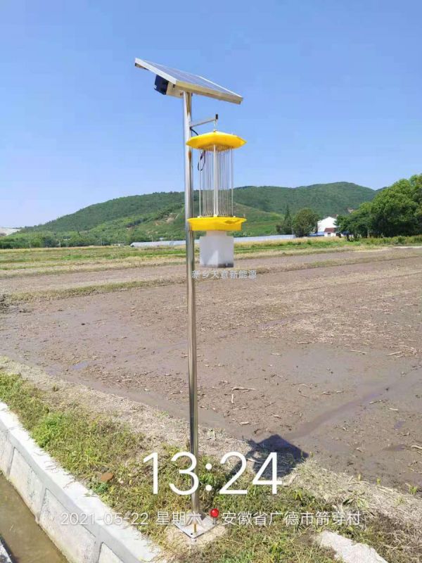 各地农业农村局纷纷引进柠檬视频太阳能杀虫灯、自动柠檬视频app